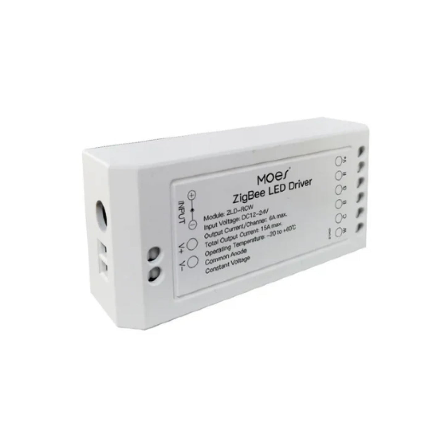 Moes Controlador de Fita RGB CCT Dimmer Zigbee Tuya / Smartlife - Moes ZDRIVER-RGB