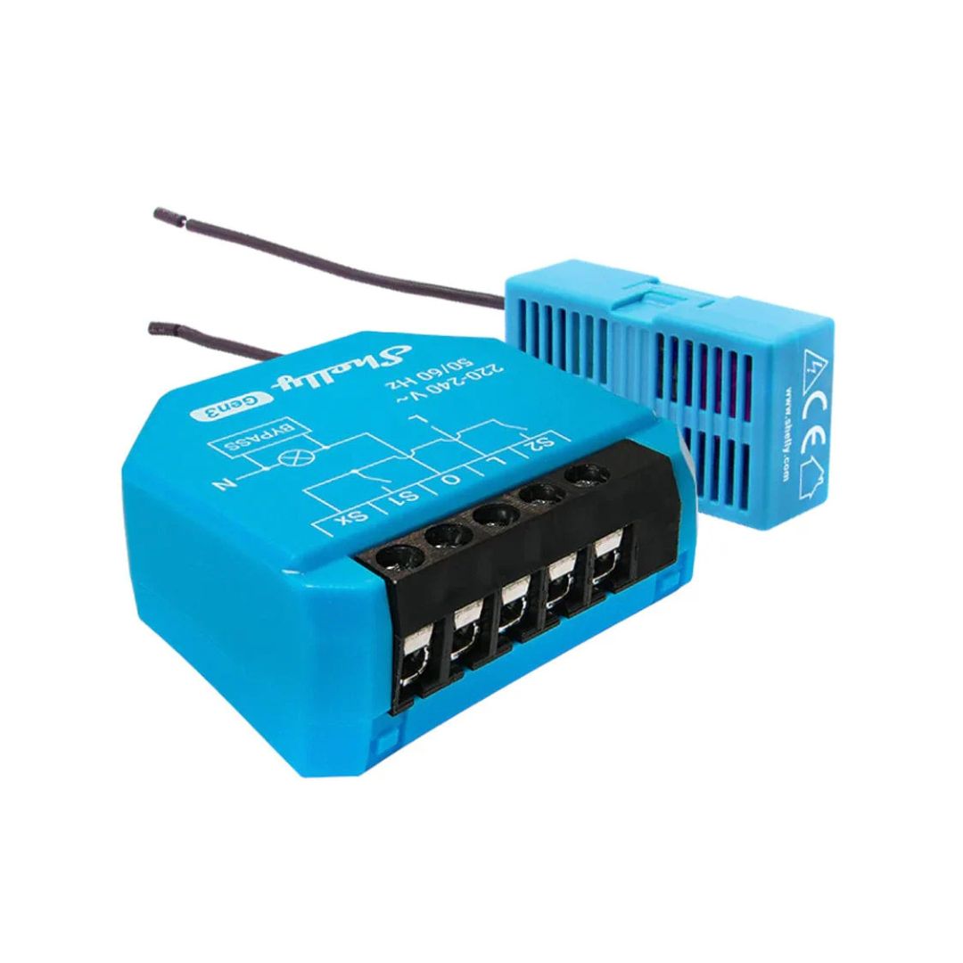 Shelly 1L Gen3 – Módulo Interruptor para Automação WiFi 1 Canal Sem Neutro
