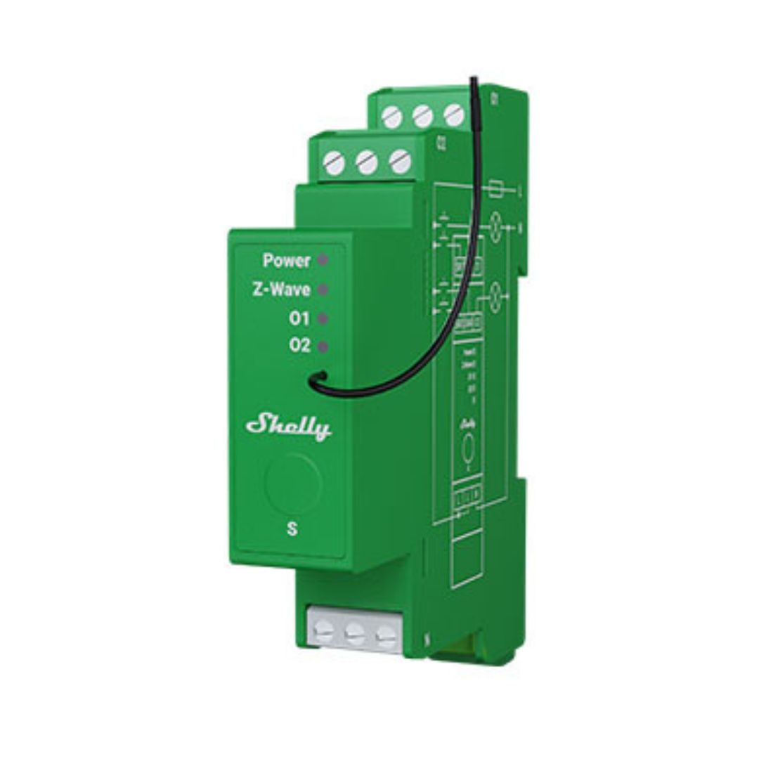 Shelly Qubino Wave PRO Dimmer 1PM - Shelly Z-Wave 1 PM
