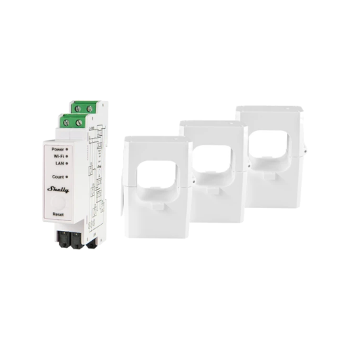 Shelly Pro 3EM-400 Medidor de consumo trifásico Wifi