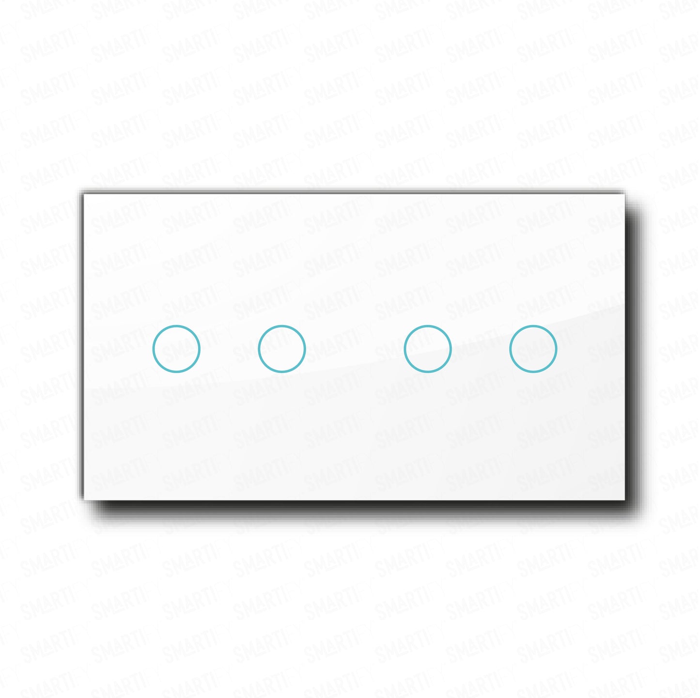 SmartStaging vPRO Espelho Duplo (2 botões + 2 botões) Branco - SYPE20202BR