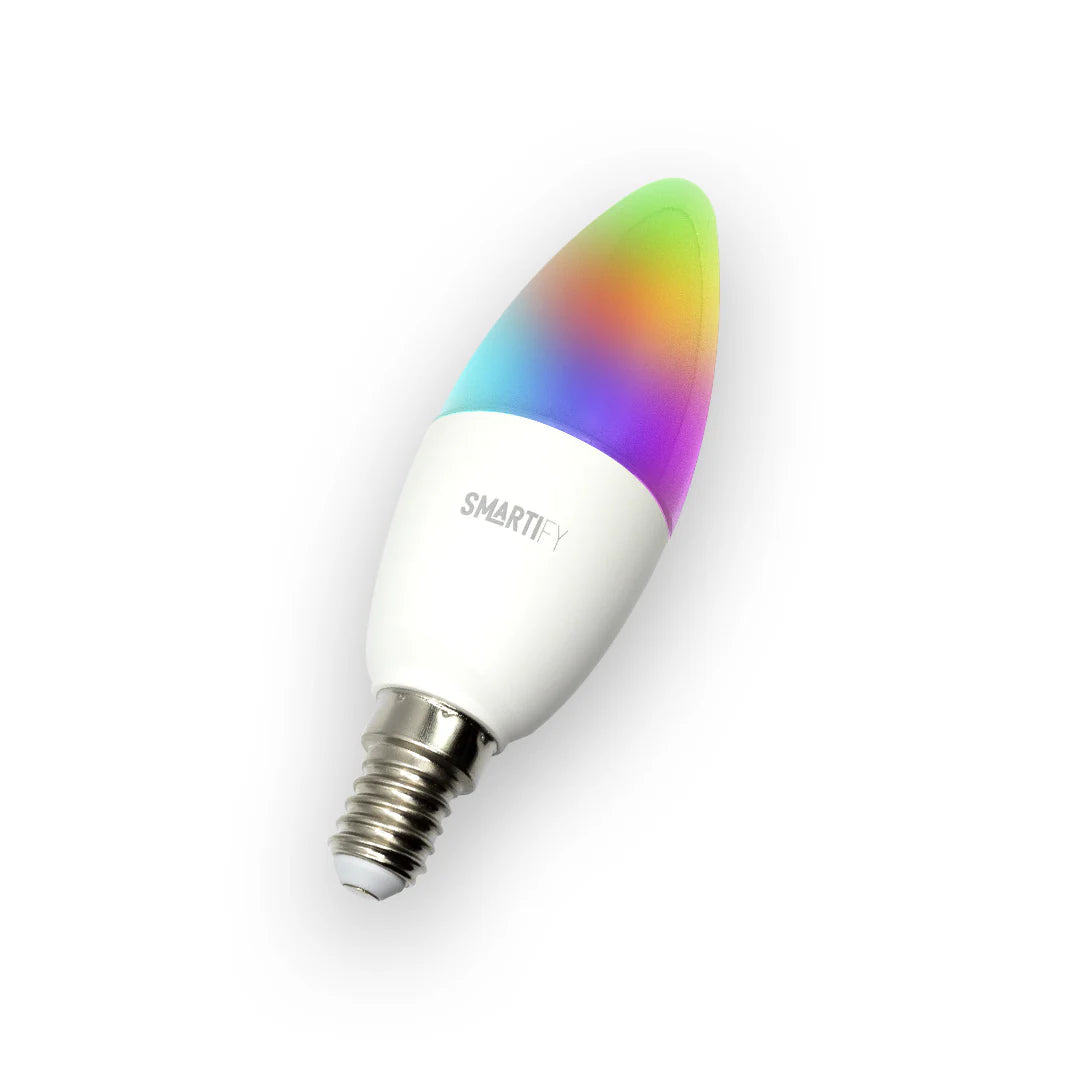 Lâmpada LED RGB - CCT (Cores + Branco) Inteligente E14 WiFi SmartStaging