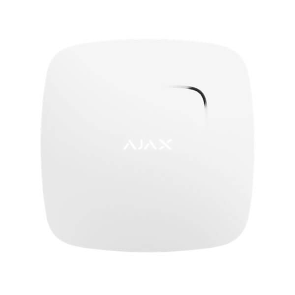 Detector de fumo e sensor de temperatura Branco Plus - Ajax Fireprotect Plus
