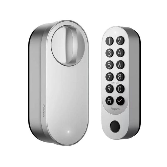 Aqara Smart Lock U200 - Fechadura inteligente Bluetooth c/ Matter over Thread e teclado numérico - Cinzento