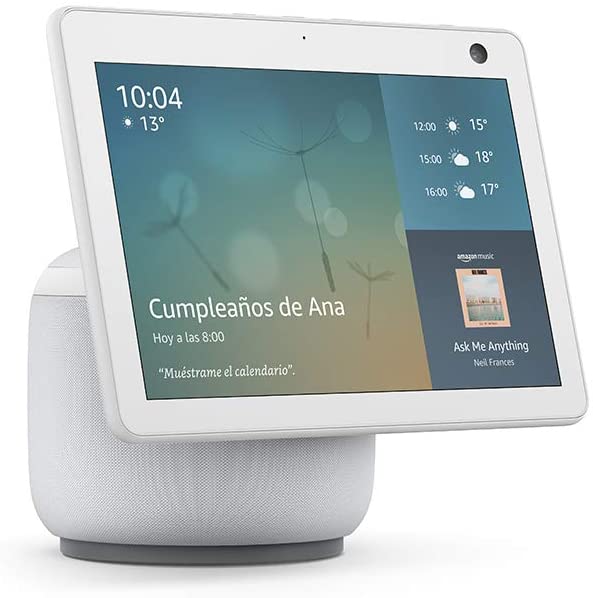Amazon Alexa Echo Show 10 Branco Sandstone (Geração 3)