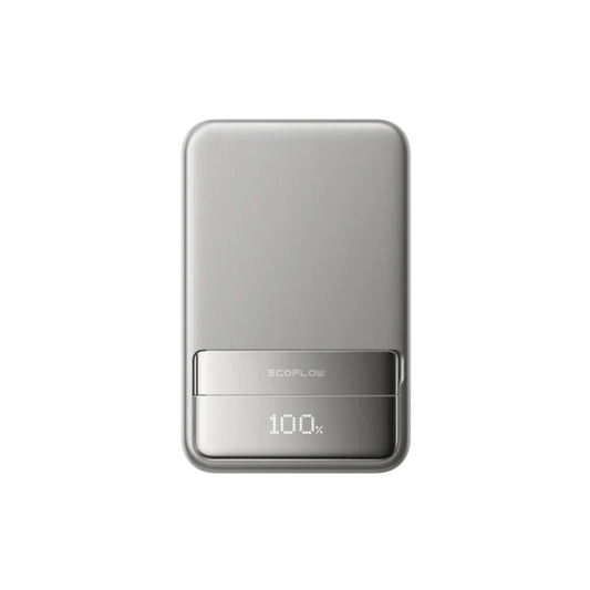 Ecoflow RAPID Magnético Powerbank 10000mAh em Prateado - Powerbank Magnética