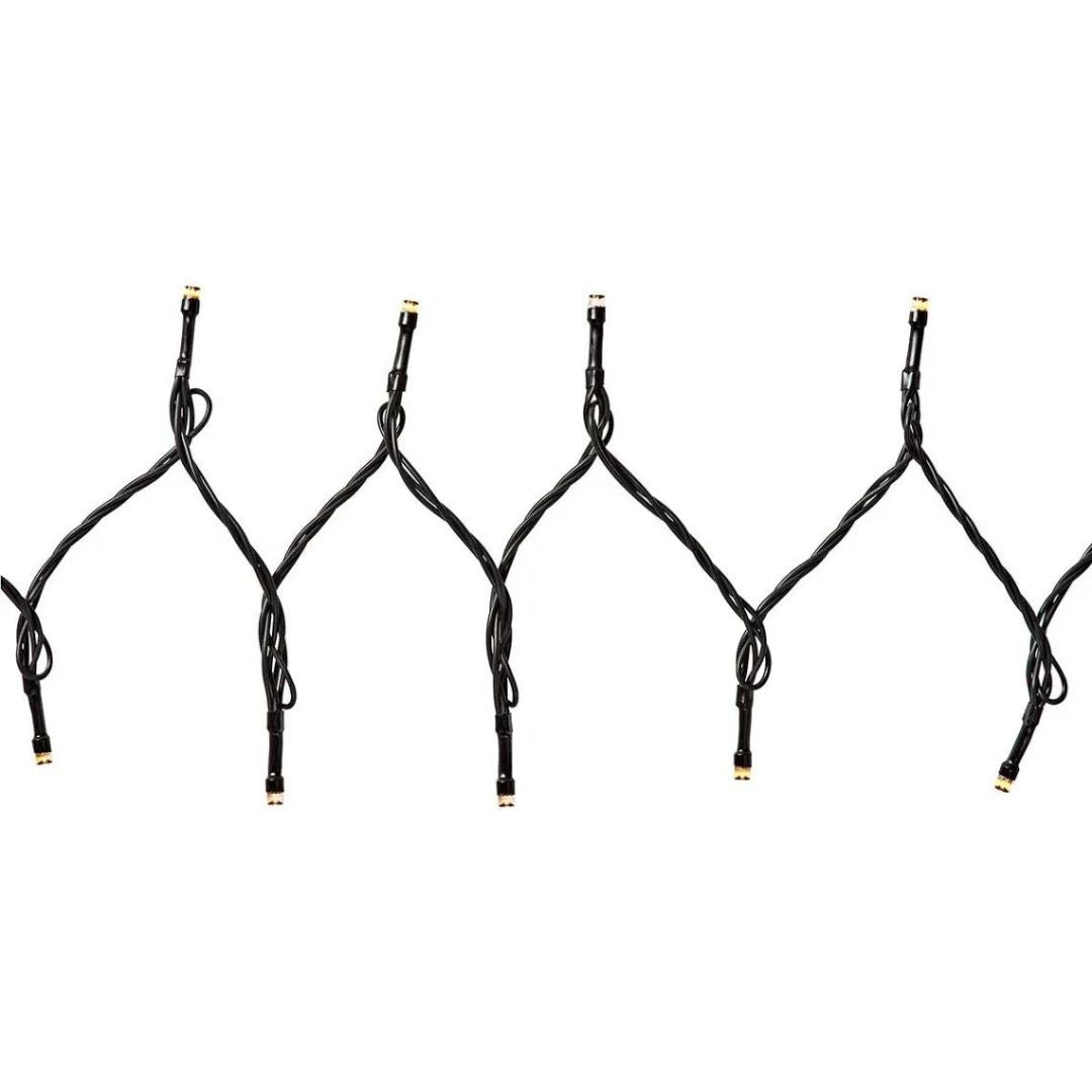 Nedis Luzes Decorativas Smart WIFI Branco Quente 400 Leds 20 m - WIFILX01W400