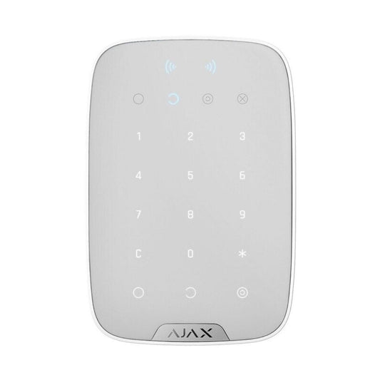 Ajax Teclado independente bidirecional para alarme Branco - Ajax KeyPad Plus