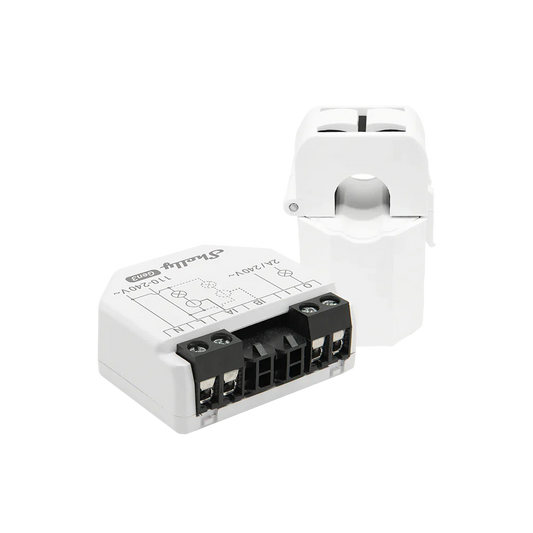 Shelly EM Gen3 c/ Núcleo 50 A - Para Monitorização e Consumo de Energia WiFi/BT