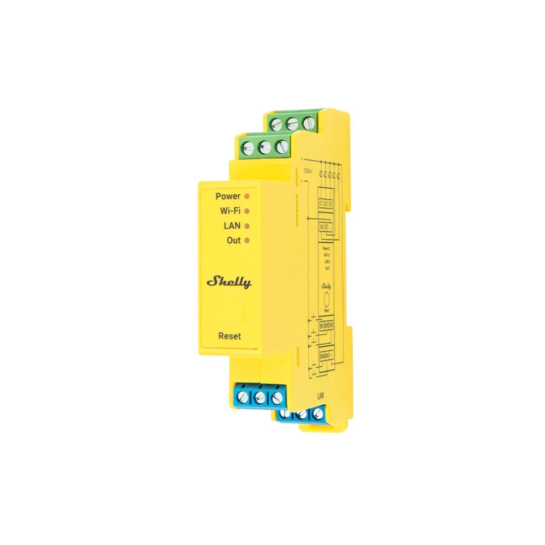 Shelly Módulo controlador inteligente de 5 canais (RGBWW) - Shelly Pro RGBWW PM