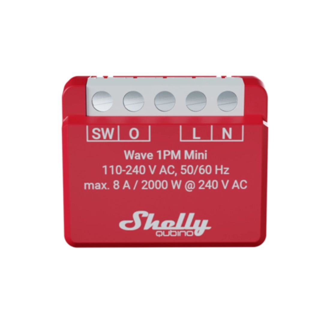 Shelly Qubino Z-Wave 1PM Mini - Módulo Z-Wave