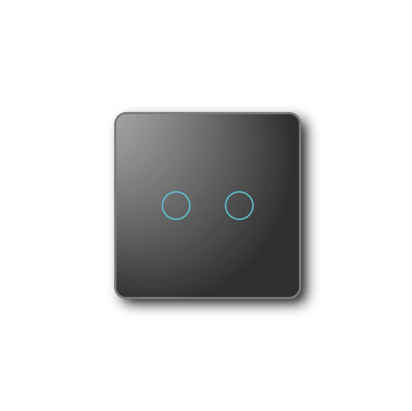 SmartStaging vPRO Comando de Cenários 2 Botões (6 Cenários) Zigbee Preto - SYPC02ZBPR