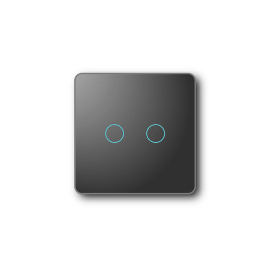 SmartStaging vPRO Comando de Cenários 2 Botões (6 Cenários) Zigbee Preto - SYPC02ZBPR