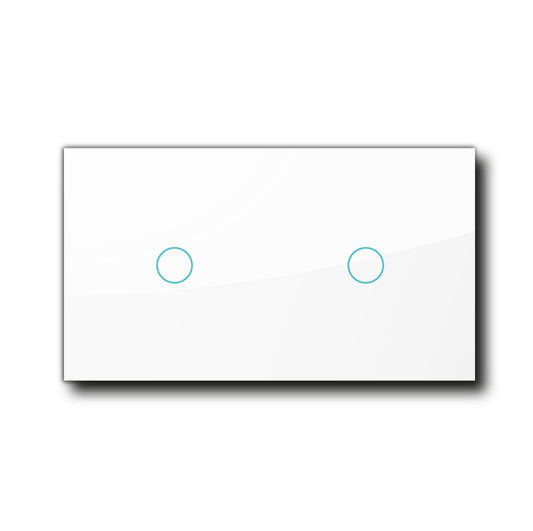 SmartStaging vPRO Espelho Duplo (1 botão + 1 botão) Branco - SYPE20101BR