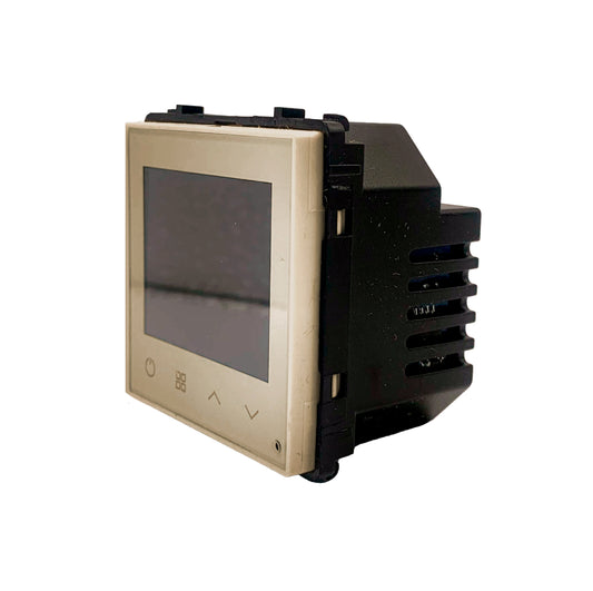 SmartStaging vPRO Módulo Termóstato piso Radiante Elétrico Inteligente Wifi Dourado - SYPMTTEWFDR