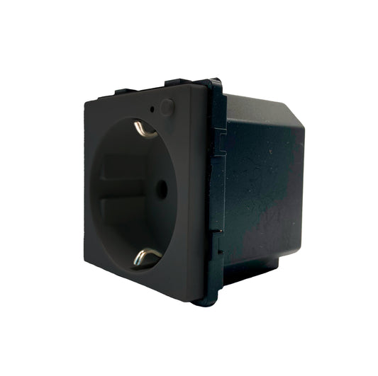 SmartStaging vPRO Módulo Tomada Inteligente Zigbee c/ Medidor de Energia Preto - SYPMTEZBPR