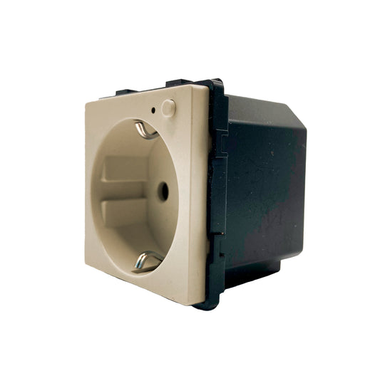 SmartStaging vPRO Módulo Tomada Inteligente Wifi c/ Medidor de Energia Dourado - SYPMTEWFDR