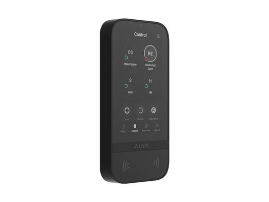 Ajax Keypad Touchscreen Preto - Ajax KEYPADTOUCHSCREEN