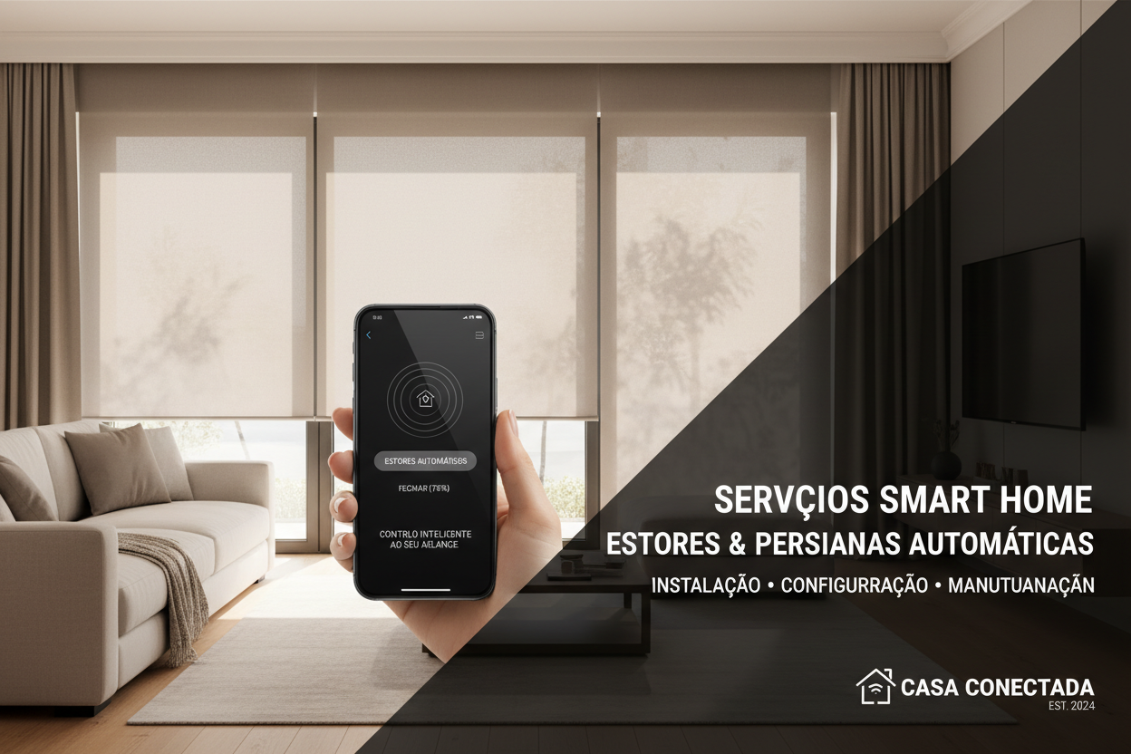 Automação de Estores com Home Assistant - SmartStaging
