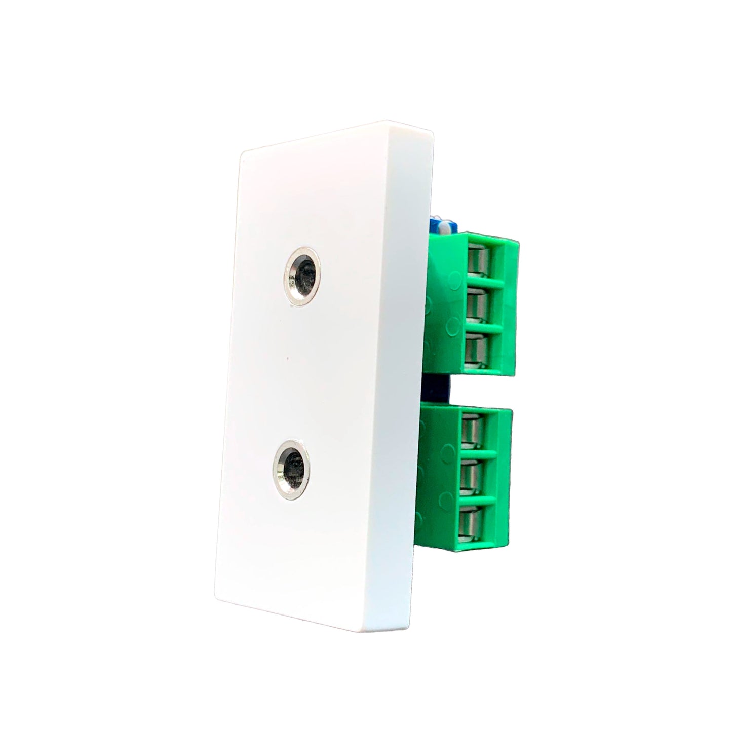 SmartStaging vPRO Meio Módulo 2x P2 Aux Jack 3.5mm Branco - SYP0MHDPHBR