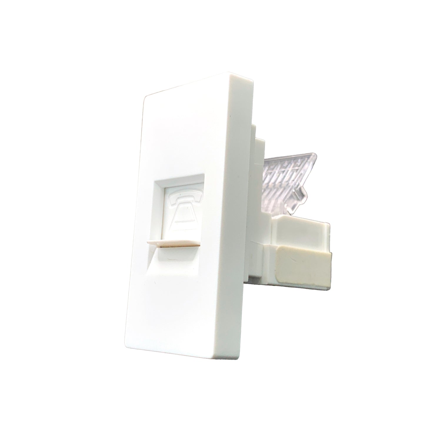 SmartStaging vPRO Meio Módulo de Telefone Branco - SYP0MTELBR