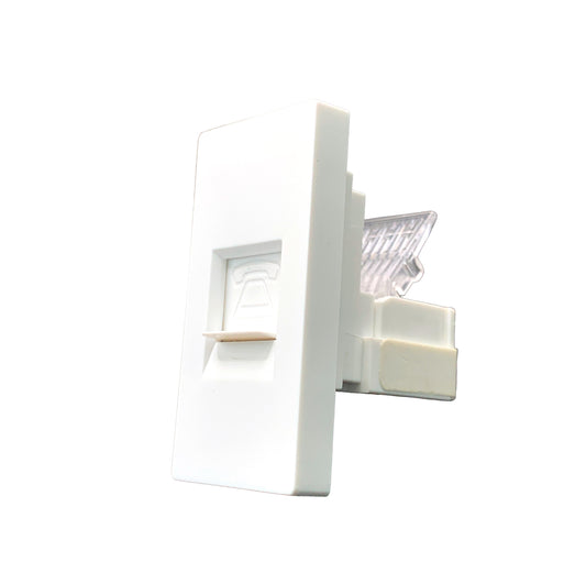 SmartStaging vPRO Meio Módulo de Telefone Branco - SYP0MTELBR