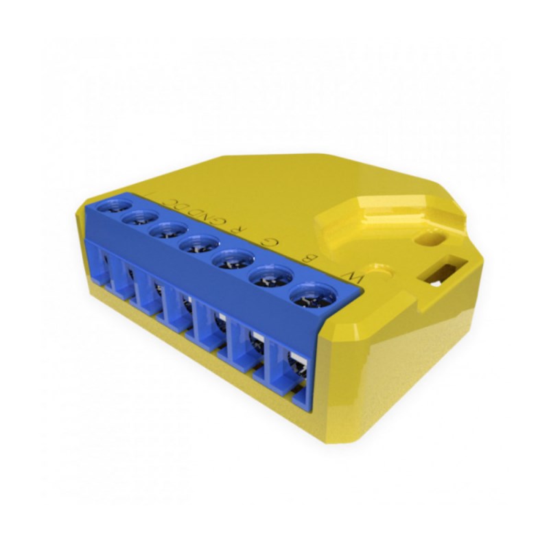 Shelly RGBW2 - Módulo de controlo de fitas LED RGBW por WiFi